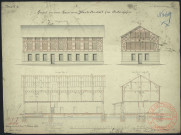 PROJECT ZU EINER GARNISON WASCH ANSTALT FÜR DIEDENHOFEN. BLATT 3.