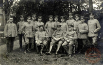 [Groupe d'Officiers du 15e Régiment d'Infanterie en 1915]