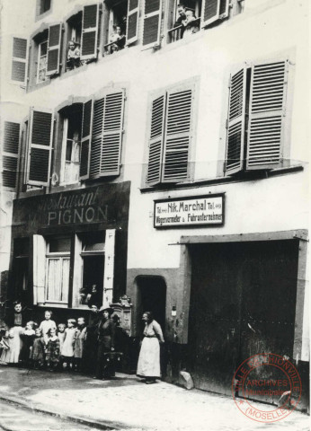 Restaurant M. Pignon, 18 rue de Jemmapes