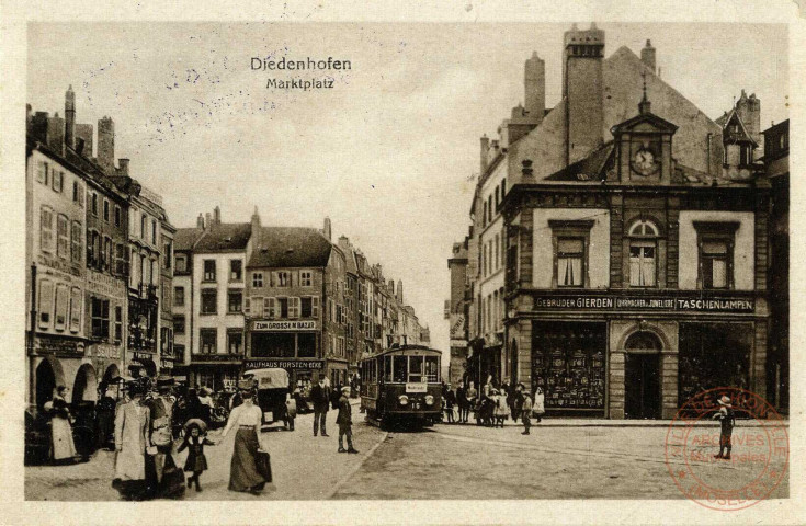 Diedenhofen. Markplatz