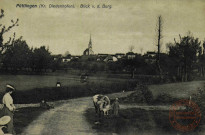 Püttlingen (Kr. Diedenhofen) : Blick v. d. Burg