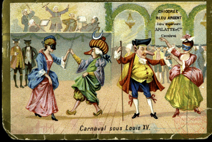 carnaval sous Louis XV