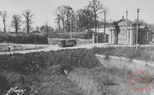 [La porte de Sarrelouis et le tramway]