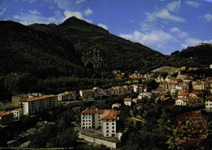 Amélie-les-Bains - Vue Générale - Rive gauche du Tech