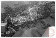 Vue aérienne de Rodemack