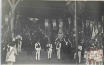 Cérémonie de la Fête Dieu à l'église de Beauregard