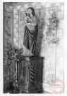 Statue d'une Vierge à l'enfant, presbytère de Cattenom, rue des Châteaux