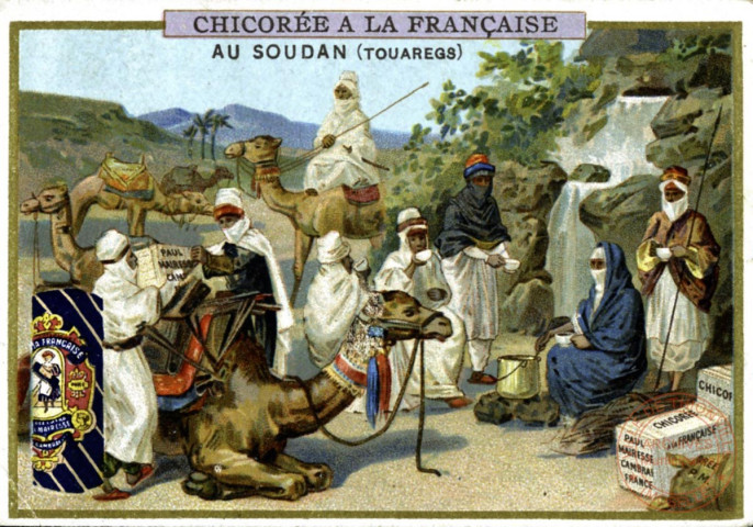 Au Soudan (Touaregs) - Dégustation de café.