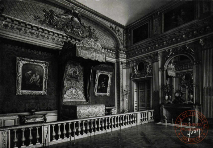 VERSAILLES- Le Palais - Chambre de Louis XIV