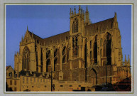 Metz (Moselle) : cathédrale Saint-Etienne