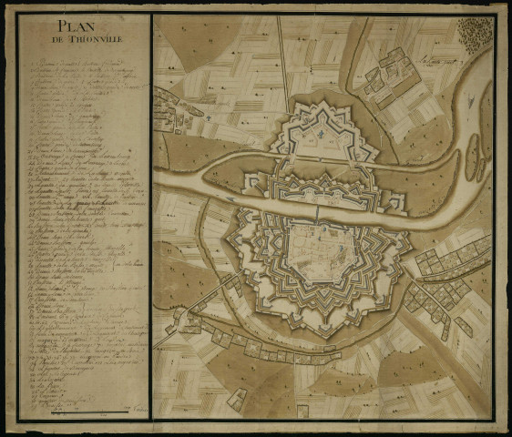 PLAN DE THIONVILLE