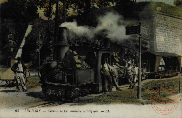 Belfort : Chemin de fer militaire stratégique - LL