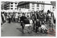 [Manifestation militants du parti socialiste boulevard Foch]