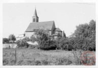 Eglise Saint-Rémi de Husange (commune de Cattenom), 6 rue des Seigneurs. Porte du XVIIIe