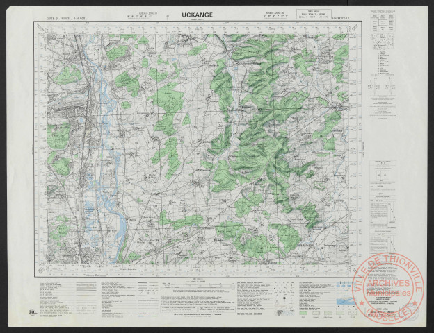 UCKANGE. FEUILLE XXXIV-12
