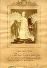 Très Saint Père, Balthazar Schwartz de Metzervisse humblement prosterné aux pieds de Votre Sainteté, La supplie de vouloir bien accorder à lui et à ses proches parents jusqu'au trosième dergé la Bénédiction Apostolique et l'Indulgence plénière in articulo mortia dans la forme usuelle de l'Eglise et prescrite par le Siège Apostolique.