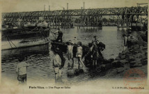 Paris Vécu. - Une Plage en Seine