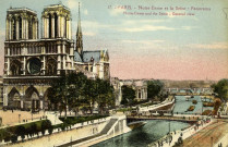 Notre-Dame et la Seine - panorama