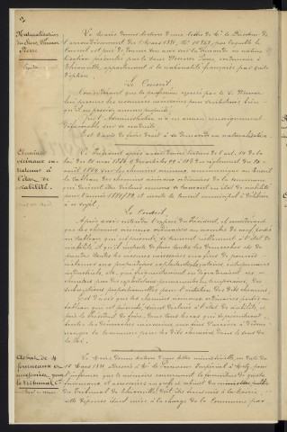 registre de délibérations du conseil municipal du (1/04/1881 au 9/11/1882)