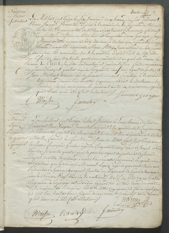 État civil : registre de naissances, mariages, décès (1813)