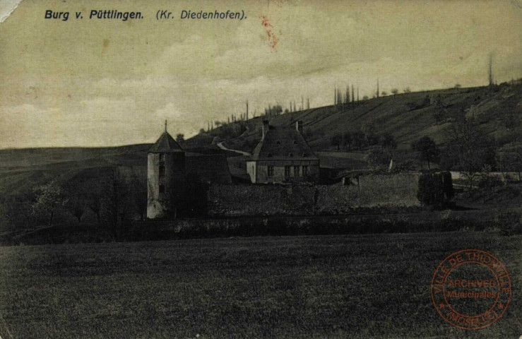 Burg v. Püttlingen : Kr. diedenhofen