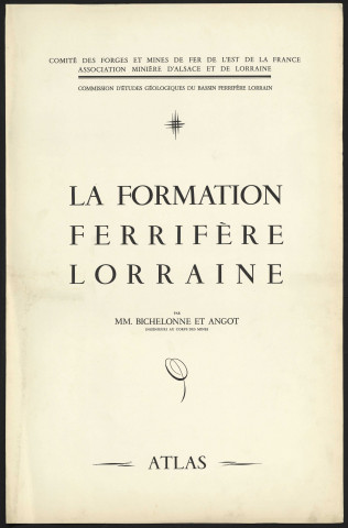 La Formation Ferrifère Lorraine