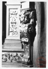 Angelot situé sur l'autel de l'église Notre-Dame de la Visitation à Oeutrange