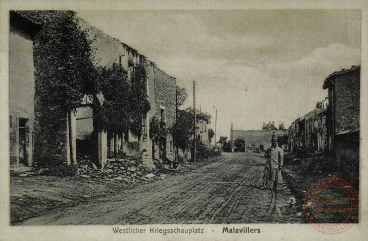 WESTLICHER KRIEGSSCHAUPLATZ - Malavillers