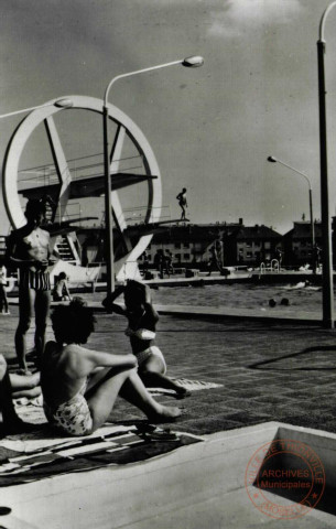 Thionville (Moselle) Le Stade nautique 'Le Plongeoir'