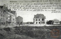 Diedenhofen. - Neustadt. Metzerstrasse - Kreisdirektion (Ost.) / Thionville en 1905 - La route de Metz et la sous-préfecture