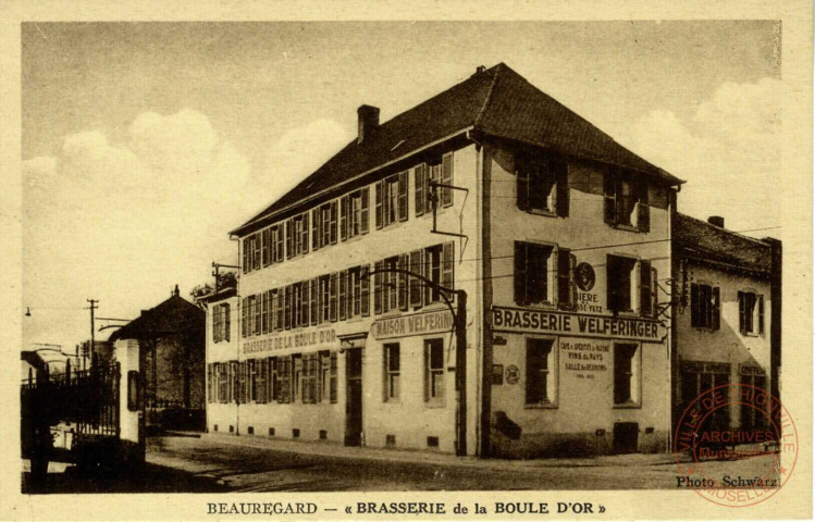 Beauregard - 'Brasserie de la Boule d'Or'