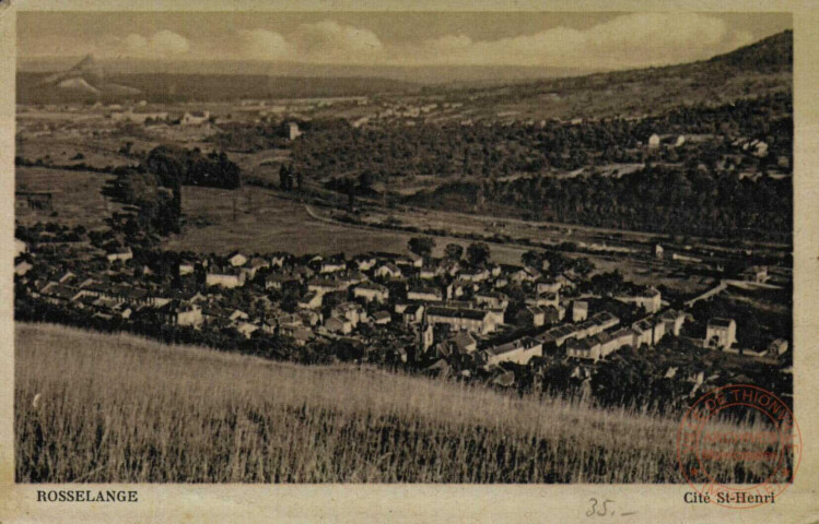 Rosselange : Cité Saint-Henri