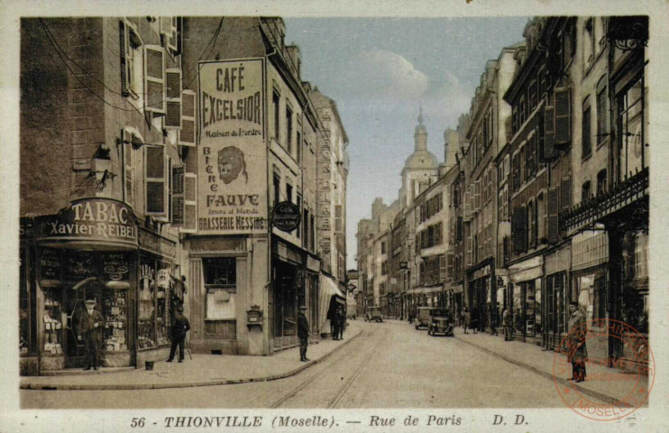 Thionville (Moselle) - Rue de Paris