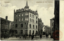 Hayingen - Langstrasse mit Hotel Terminus