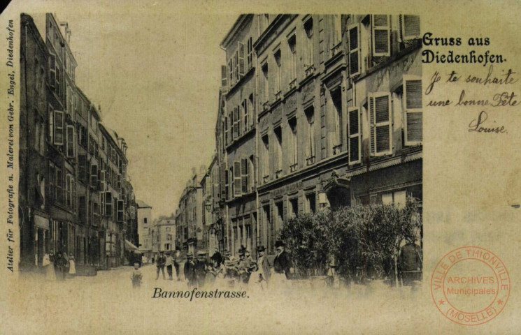 Gruss aus Diedenhofen - Bannofenstrasse