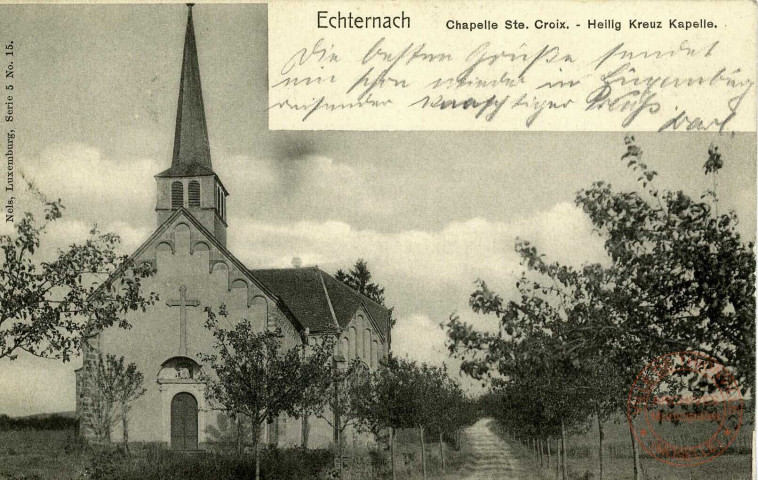 Echternach. Chapelle Ste Croix.- Hellig Kreuz Kapelle.