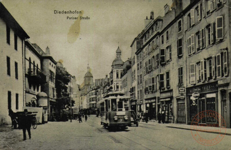 Diedenhofen - Pariser Strasse / Thionville - Rue de Paris