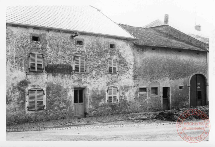 Rue de la Fontaine à Halling (commune de Puttelange-lès-Thionville)