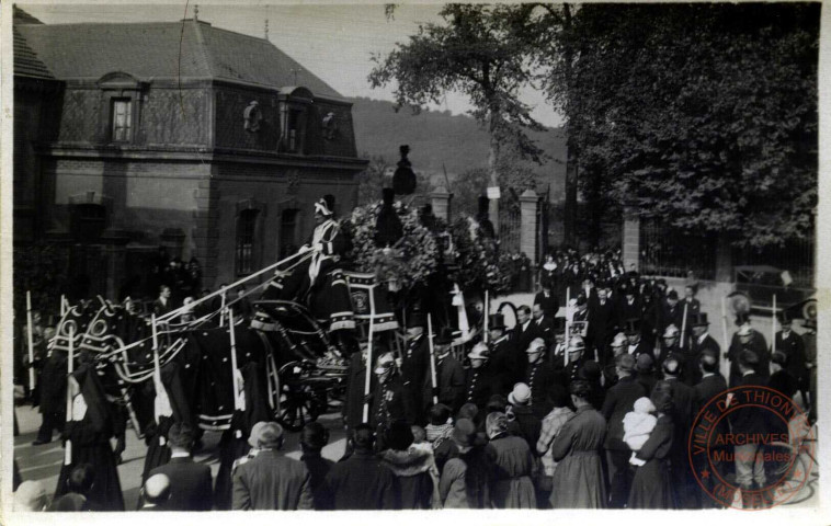 [Obsèques du Comte Marie René Jean Bertier de Sauvigny décédé le 29 juin 1926]