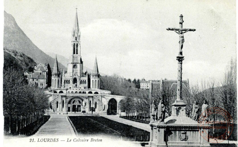 Lourdes - Le Calvaire Breton