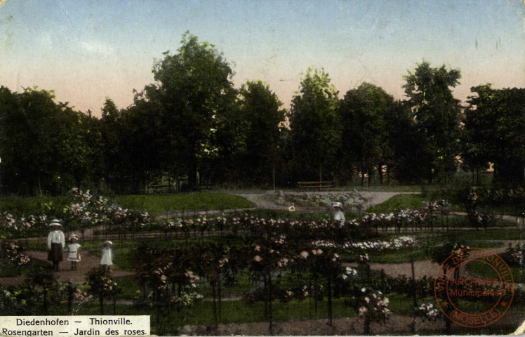 Diedenhofen - Thionville / Rosengarten - Jardin des roses