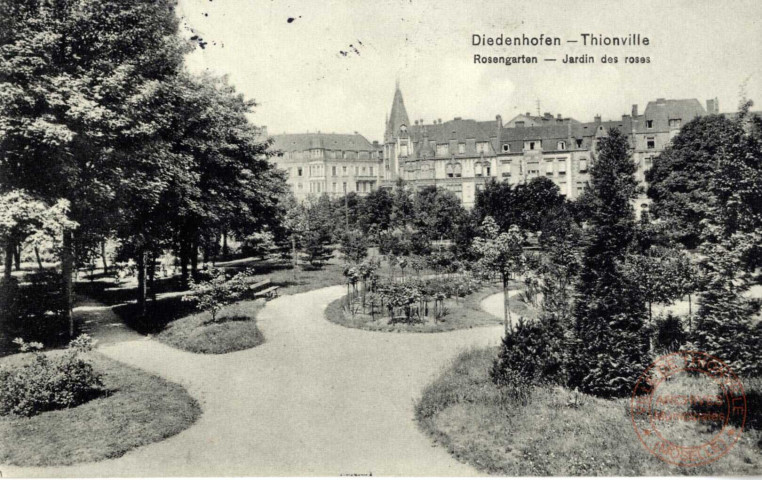 Diedenhofen - Rosengarten / Thionville - Jardin des Roses