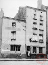 Immeubles arasés pour former la place Claude Arnoult, côté centre-ville