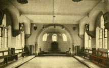 Clervaux. L'Abbaye St Maurice - La salle du Chapitre.
