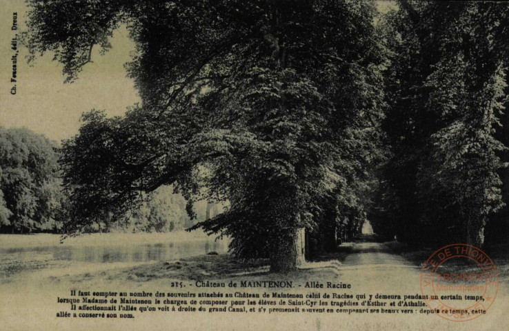 Château de Maintenon- Allée Racine