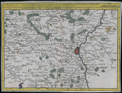 CARTE DU DUCHE DE LUXEMBOURG ET DES CONFINS DE LA LORRAINE OU SONT LES ENVIRONS DE THIONVILLE