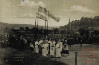 Pose de la première pierre du nouveau collège Saint-Augustin de Bitche : 28 juillet 1926