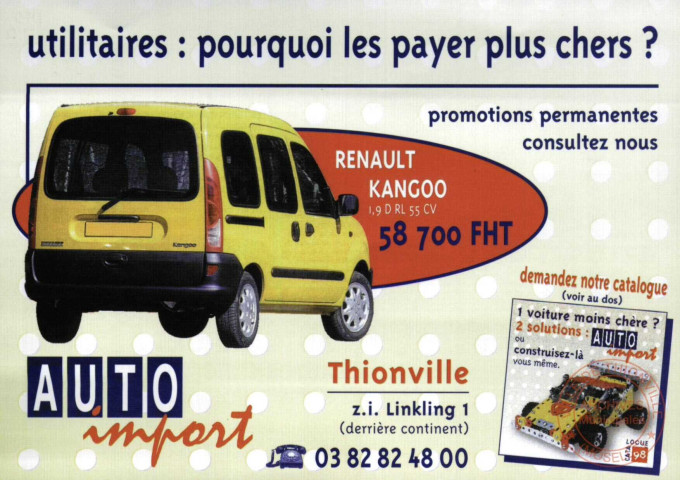 Auto Import - utilitaires : pourquoi les payer plus chers ?