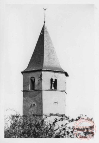 Tour Usselskirch située au cimetière de Boust, 12 rue Chemin d'Usselskirch