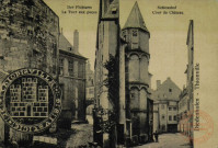 Diedenhofen - Der Flohturm - Schlosshof / Thionville - La Tour aux puces - Cour du château